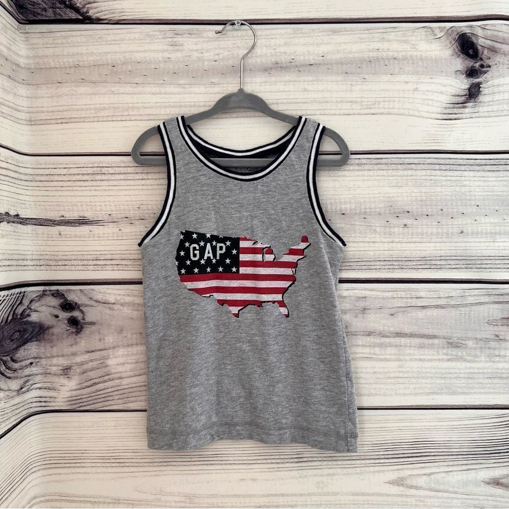 Gap Toddler Boy 4T 4th of July Tank Top